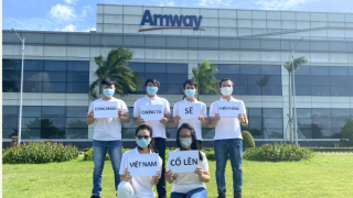 Amway Việt Nam ủng hộ cho lực lượng tuyến đầu chống dịch