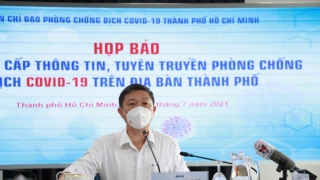 TP. HCM họp báo cung cấp thông tin về tình hình dịch COVID-19