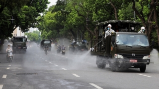 Bộ Y tế đề nghị các địa phương không phun khử khuẩn ngoài trời