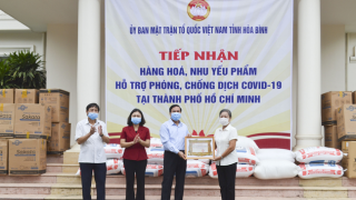 Hòa Bình hỗ trợ TP HCM hơn 120 tấn hàng hóa và nhiều nhu yếu phẩm