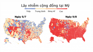 COVID-19 lan như cháy rừng ở Mỹ