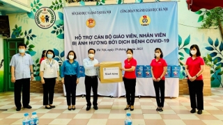 Hà Nội: Hỗ trợ 11 trường học và 200 giáo viên, nhân viên bị ảnh hưởng bởi dịch COVID- 19