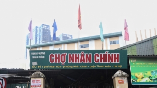 Hà Nội: Tạm dừng chợ Nhân Chính vì liên quan đến dịch COVID-19