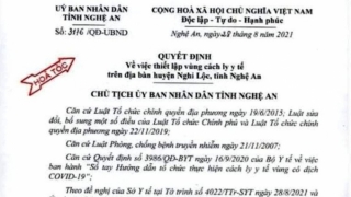 Nghệ An: Cách ly y tế Công ty Masan MB khi phát hiện F0