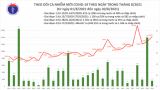 Tối 30/8: Ghi nhận 14.224 ca nhiễm mới,  9.014 bệnh nhân khỏi bệnh