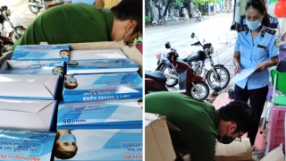 Tuyên Quang: Thu giữ hơn 13.000 khẩu trang y tế không rõ nguồn gốc được rao bán trên Facebook