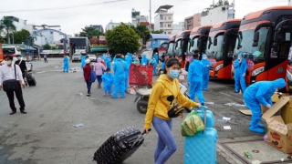 Lâm Đồng đón thêm 1.000 công dân ở các tỉnh Đông Nam Bộ về quê