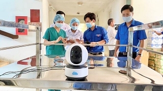 “Robot vận chuyển” của giảng viên đại học ở Quảng Ngãi