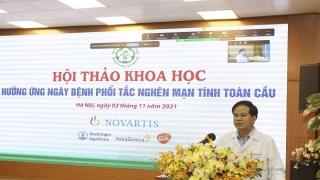 Hội thảo “Hưởng ứng Ngày Bệnh phổi tắc nghẽn mạn tính toàn cầu”