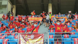 Bài hát Quốc ca Việt Nam vang lên trong trận đấu với Malaysia