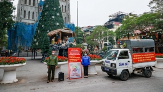 Hà Nội: Quận Hoàn Kiếm không cho phương tiện ra vào phố Nhà Thờ từ 17h30 ngày 24/12