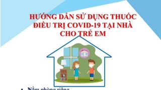 Sổ tay chăm sóc trẻ mắc COVID-19 tại nhà của Sở Y tế Hà Nội