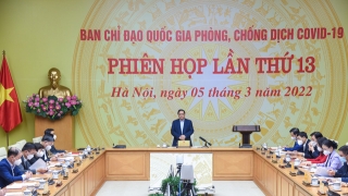 Phiên họp lần thứ 13 của Ban Chỉ đạo quốc gia phòng, chống dịch COVID-19