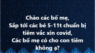 Ý kiến trái chiều của phụ huynh về việc tiêm vaccine phòng COVID-19 cho trẻ từ 5 - 11 tuổi