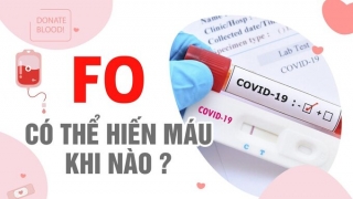 Trong bao lâu sau khi khỏi bệnh F0 có thể hiến máu?