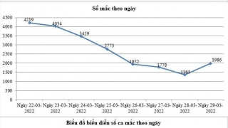 Hải Dương có 1.986 ca mắc mới COVID-19 ngày 29/3