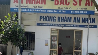 Hà Tĩnh: Một người đàn ông bị tử vong sau khi truyền nước tại phòng khám A.N