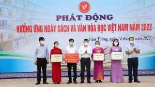 Vĩnh Phúc: Huyện Vĩnh Tường phát động Ngày sách và văn hoá đọc Việt Nam