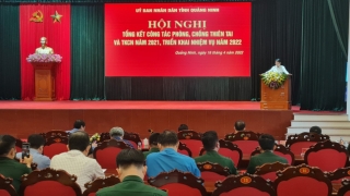 Quảng Ninh: Triển khai nhiệm vụ công tác phòng, chống thiên tai và tìm kiếm cứu nạn năm 2022