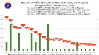 Tối 22/4: Ghi nhận 11.160 ca nhiễm mới, 2.338 bệnh nhân khỏi bệnh