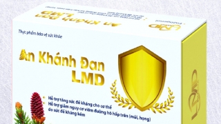 Thực phẩm bảo vệ sức khỏe An Khánh Đan LMD quảng cáo vi phạm