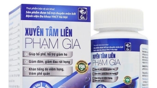 Thực phẩm bảo vệ sức khỏe Xuyên Tâm Liên Phạm Gia quảng cáo sai sự thật