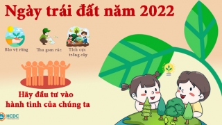 Ngày Trái đất 22/4/2022: Hãy đầu tư vào hành tinh của chúng ta