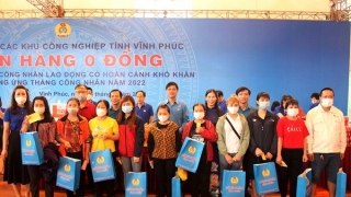 Vĩnh Phúc phát động Tháng công nhân năm 2022