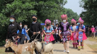 Đặc sắc không gian văn hóa đậm đà sắc màu vùng Tây Bắc ở Làng Văn hóa - Du lịch các dân tộc Việt Nam