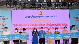 Bến Tre phát động Tháng Công nhân năm 2022