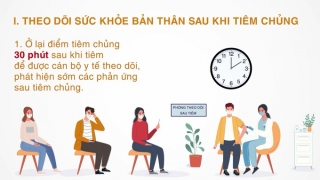 Tìm hiểu về phản ứng phản vệ sau tiêm chủng