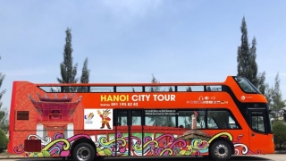 Hà Nội miễn phí trải nghiệm dịch vụ xe buýt du lịch 2 tầng “Hanoi City tour”