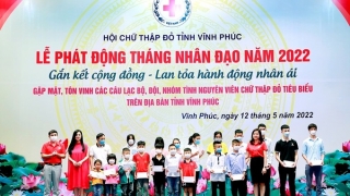 Vĩnh Phúc phát động Tháng nhân đạo năm 2022