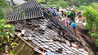 Hà Giang: Mưa lớn gây sập nhà dân