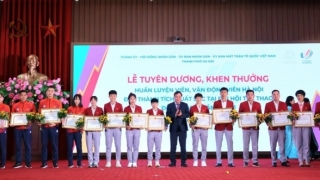 Hà Nội tổ chức Lễ Tuyên dương, khen thưởng HLV, VĐV Hà Nội đạt thành tích xuất sắc tại SEA Games 31