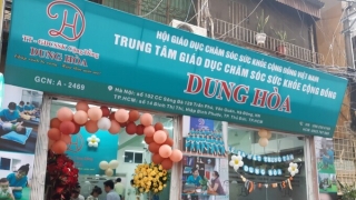 Lễ ra mắt Trung tâm chăm sóc giáo dục sức khỏe cộng đồng Dung Hòa