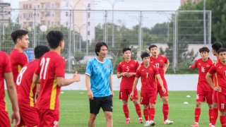 U23 Việt Nam đã trở lại sân tập để chuẩn bị cho trận tứ kết Cúp bóng đá U23 châu Á 2022