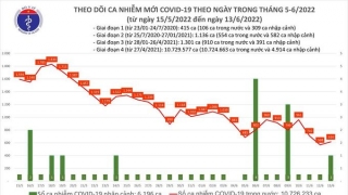 Tối 13/6: Ghi nhận 617 ca nhiễm mới, 9.330 bệnh nhân khỏi bệnh