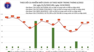 Tối 15/6: Ghi nhận 866 ca nhiễm mới, 5.382 bệnh nhân khỏi bệnh