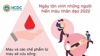 Ngày tôn vinh những người hiến máu nhân đạo: Hiến máu là một hành động đoàn kết - Chung tay cứu người