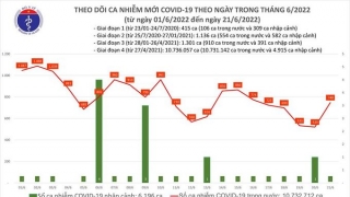 Tối 21/6: Ghi nhận 748 ca nhiễm mới, 5.780 bệnh nhân khỏi bệnh