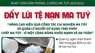 Infographic ngày toàn dân phòng, chống ma túy 26/6/2022