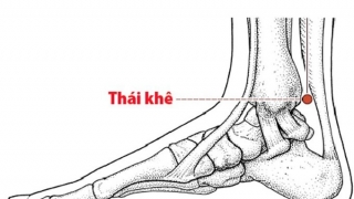 Bấm huyệt Thái Khê chữa mất ngủ kéo dài