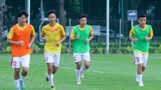 U19 Việt Nam đã có buổi tập đầu tiên tại Jakarta