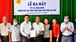 Cần Thơ ra mắt mô hình tổ y tế cộng đồng chăm sóc sức khỏe nạn nhân chất độc da cam có hoàn cảnh đặc biệt khó khăn