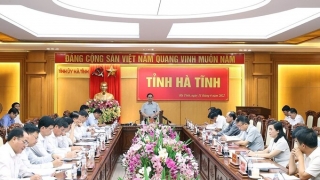 Kết luận của Thủ tướng Chính phủ Phạm Minh Chính tại buổi làm việc với lãnh đạo tỉnh Hà Tĩnh