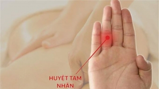 Tác dụng của việc bấm huyệt Tam nhãn