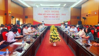 Hội nghị tổng kết năm học 2021 - 2022 và triển khai nhiệm vụ năm học 2022 - 2023 của Cụm thi đua số 1