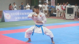 Quảng Bình khai mạc giải Karate Đại hội Thể dục - Thể thao tỉnh lần thứ IX năm 2022