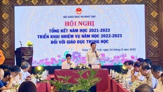 Triển khai nhiệm vụ năm học 2022 - 2023 đối với giáo dục trung học